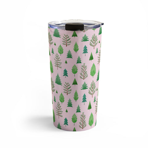 Pimlada Phuapradit Pine tree pattern Travel Mug