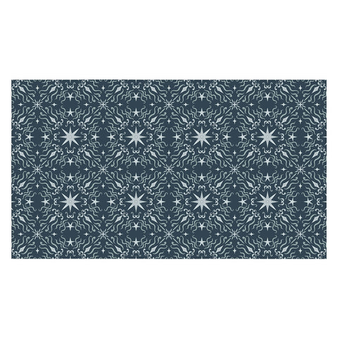 Pimlada Phuapradit Starry Tiles 2481 Tablecloth