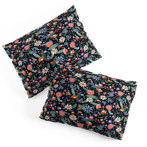 RosebudStudio Floral Daffodils Pillow Shams