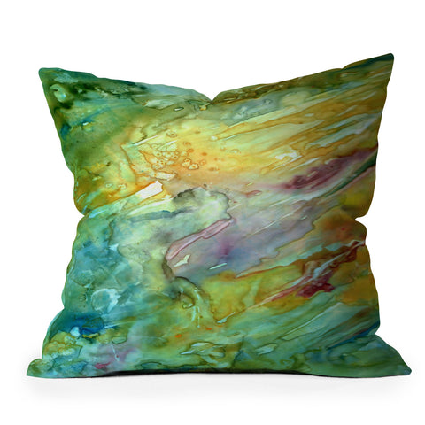 Rosie Brown Sea Fantasy Outdoor Throw Pillow