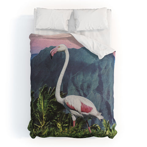 Sarah Eisenlohr Flamingo I Duvet Cover