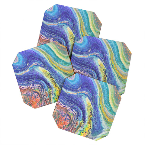 Shannon Clark Tropic Melt Coaster Set