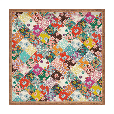 Sharon Turner sarilmak patchwork Square Tray