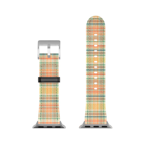 Sheila Wenzel-Ganny Pastel Country Plaids Apple Watch Band
