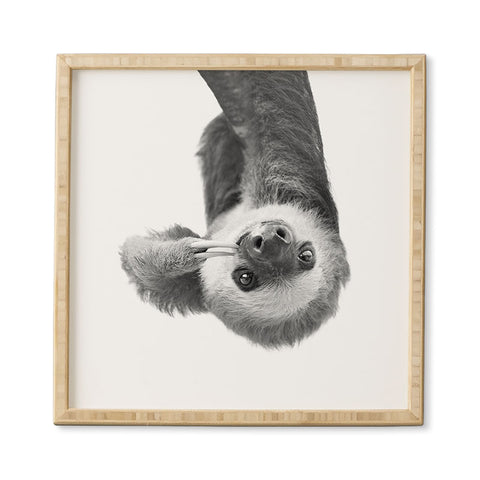 Sisi and Seb Sloth Framed Wall Art