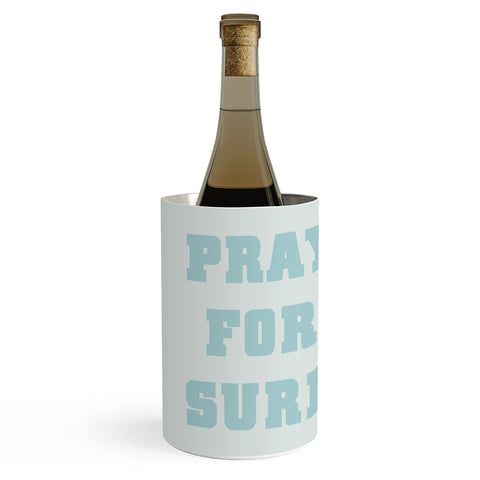 socoart Pray For Surf I Wine Chiller