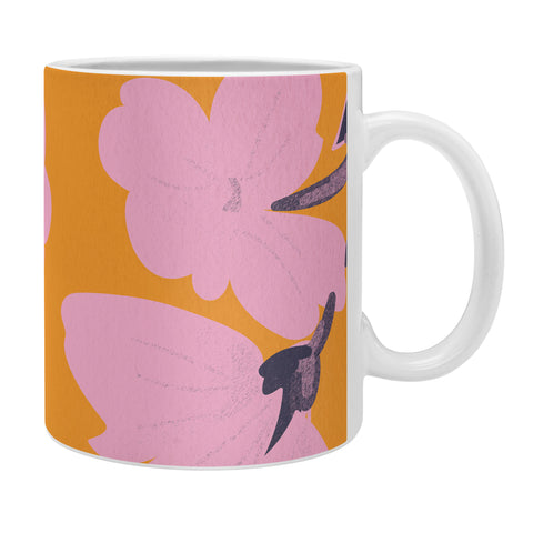 ThingDesign Abstract Minimal Flowers 18 Coffee Mug