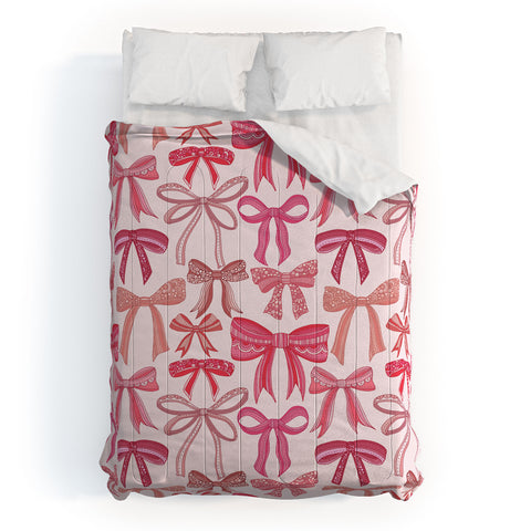 Valentina Ramos Cute Pink Bows Comforter