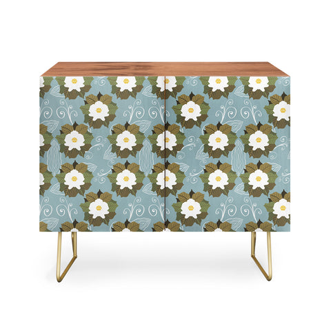 Viviana Gonzalez Boho Flowers vibes Credenza