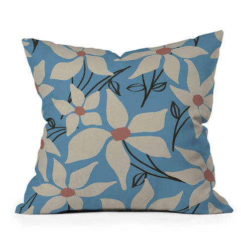 Viviana Gonzalez Moody Blooms 05 Outdoor Throw Pillow