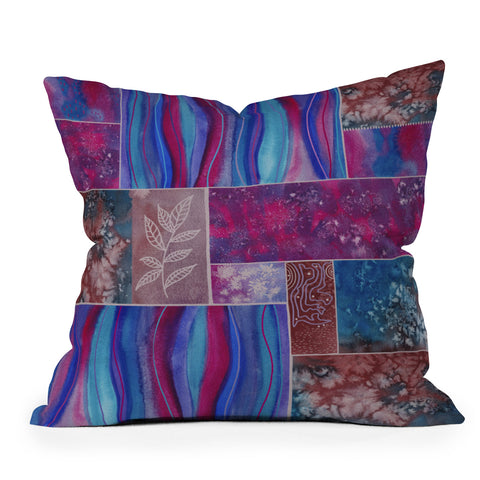 Viviana Gonzalez Patchouli Vibes 02 Throw Pillow