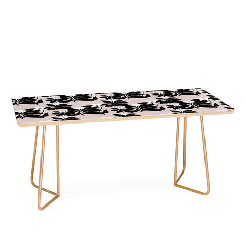 Viviana Gonzalez White WildFlowers Coffee Table