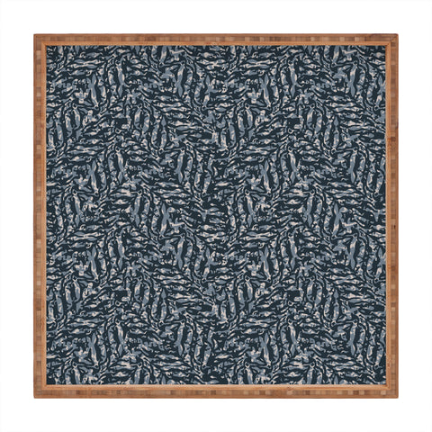 Wagner Campelo Abstract Fern 1 Square Tray