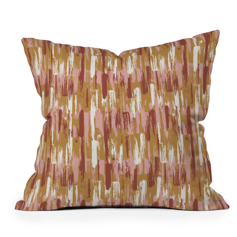 Wagner Campelo AMMAR Yellow Outdoor Throw Pillow