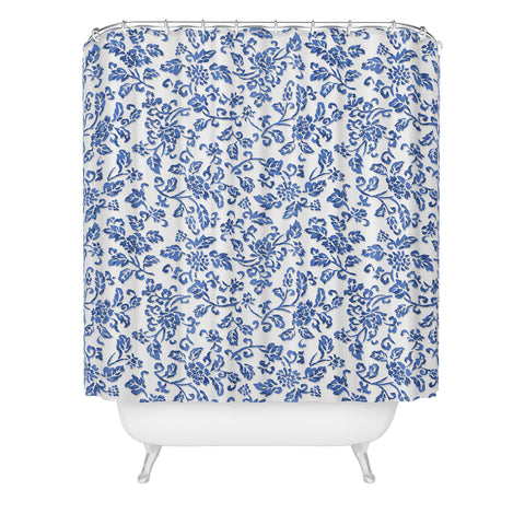 Wagner Campelo Chinese Flowers 5 Shower Curtain