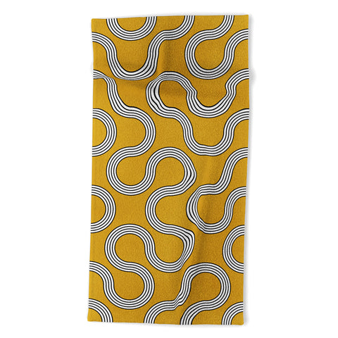 Zoltan Ratko My Favorite Geometric Pattern No3 Beach Towel