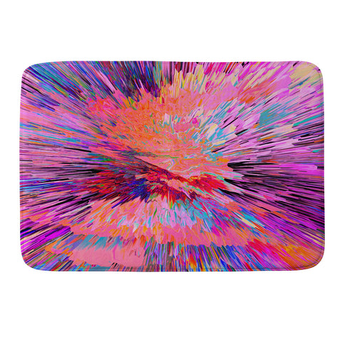 Adam Priester Color Explosion I Memory Foam Bath Mat