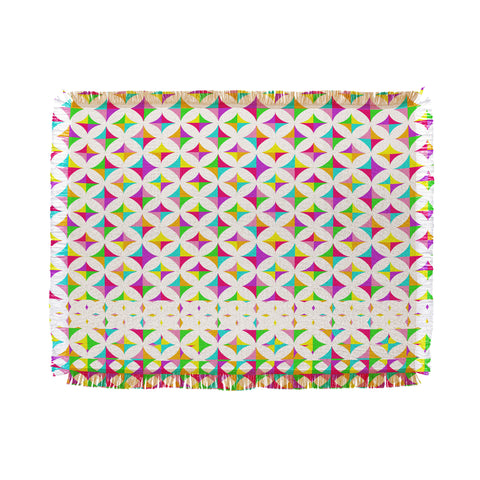 Aimee St Hill Color Block Throw Blanket