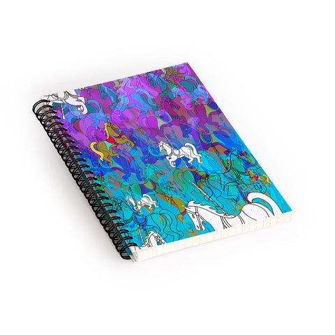 Aimee St Hill Merry Go Round Spiral Notebook