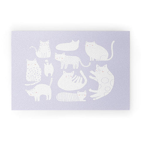 Alice Rebecca Potter Purrfect Day Welcome Mat