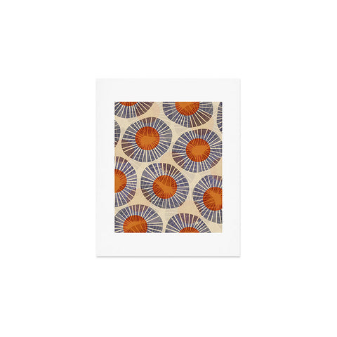 Alisa Galitsyna Abstract Linocut Pattern 2 Art Print