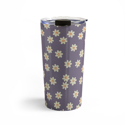 Alisa Galitsyna Lavender Tiny Flowers Travel Mug