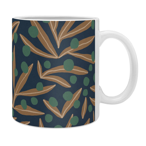 Alisa Galitsyna Leaves Wild Berries 1 Coffee Mug