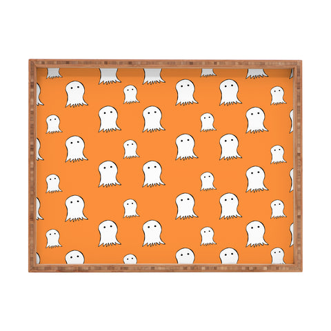 Allyson Johnson Ghosts Rectangular Tray