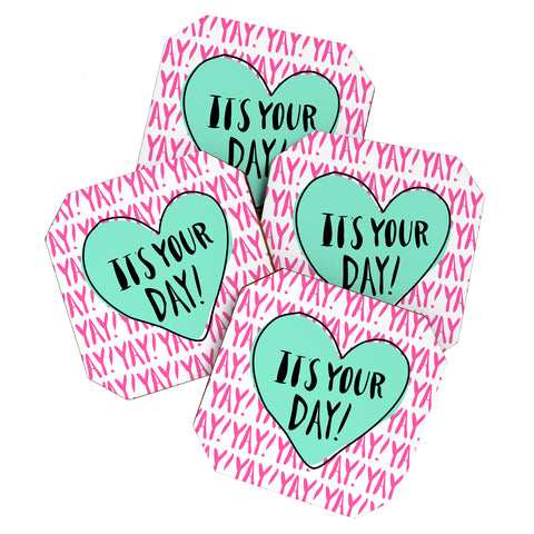 Allyson Johnson Its your day Coaster Set