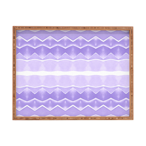 Amy Sia Agadir 3 Pastel Purple Rectangular Tray