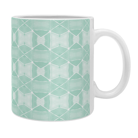 Amy Sia Agadir 4 Sea Green Coffee Mug