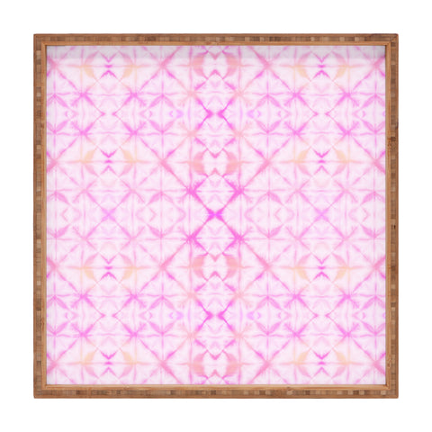 Amy Sia Agadir Pink Square Tray