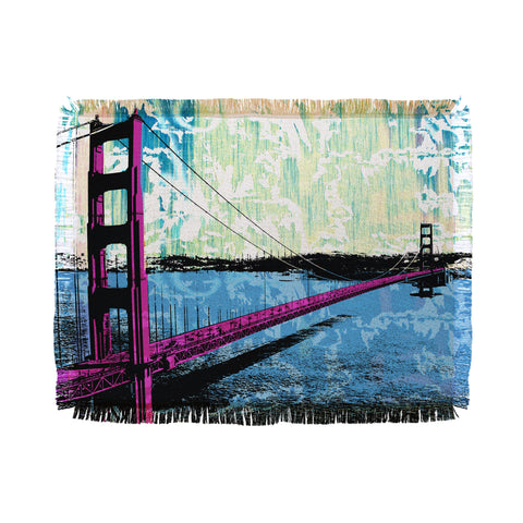 Amy Smith Golden Gate Throw Blanket