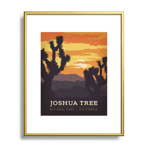 Anderson Design Group Joshua Tree Metal Framed Art Print