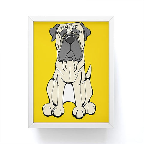 Angry Squirrel Studio Bullmastiff 26 Framed Mini Art Print