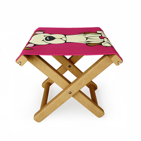 Angry Squirrel Studio Pit Bull Folding Stool