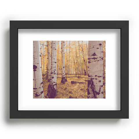 Ann Hudec Colorado Aspens Recessed Framing Rectangle