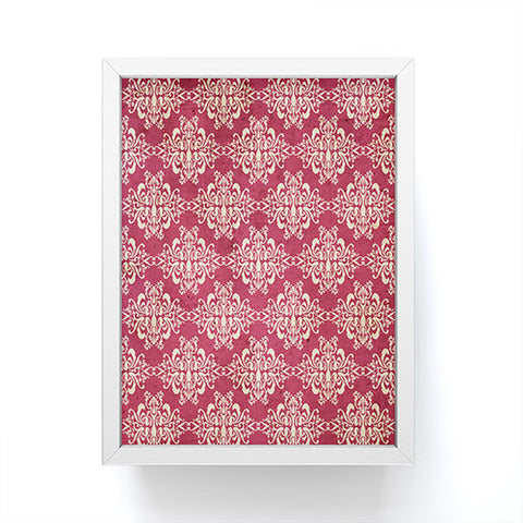 Arcturus Damask Framed Mini Art Print