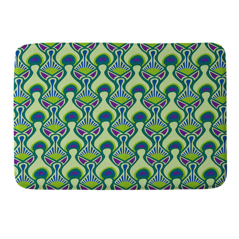 Arcturus Peacock 3 Memory Foam Bath Mat