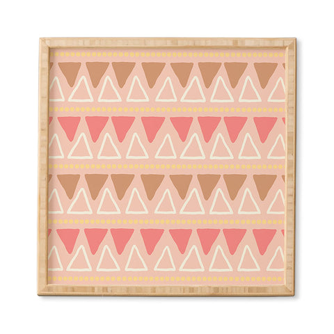 Avenie Abstract Aztec Framed Wall Art