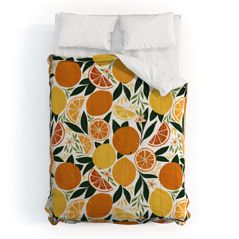Avenie Citrus Fruits Comforter