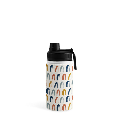 Avenie Little Arches Blue and Yellow Water Bottle