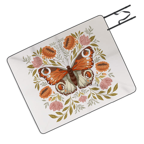Avenie Morris Inspired Butterfly Picnic Blanket