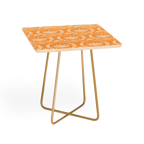 Avenie Queen Bee Orange Side Table