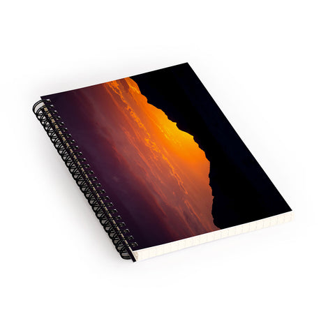 Barbara Sherman Sunset Glory Spiral Notebook