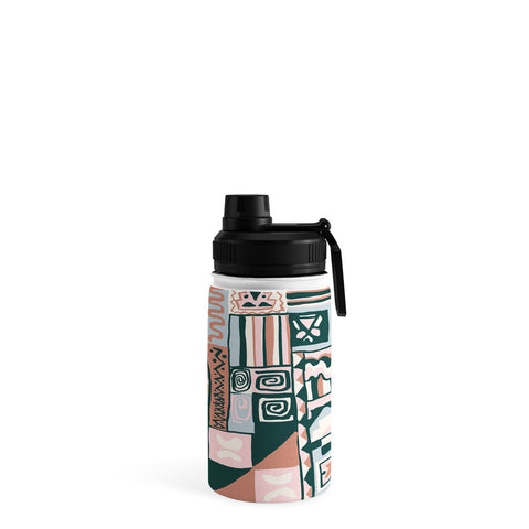 Becky Bailey Cosmo in Pink Multi Water Bottle