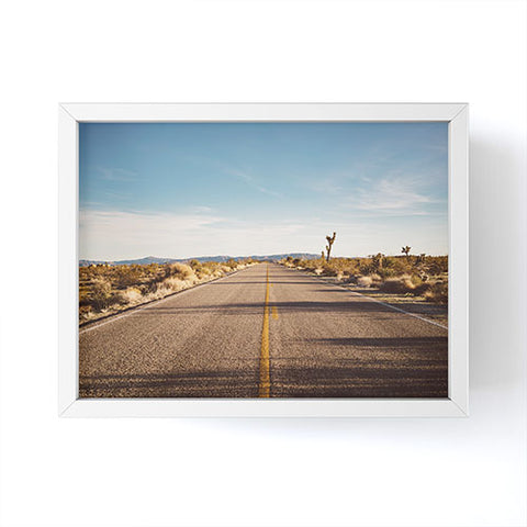 Bethany Young Photography Joshua Tree Road Framed Mini Art Print