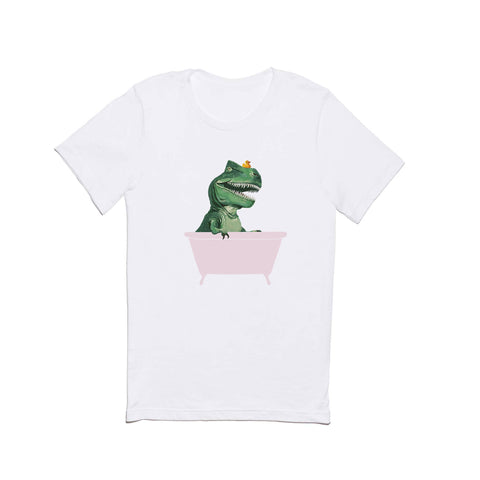 Big Nose Work Playful TRex in Bathtub Classic T-shirt