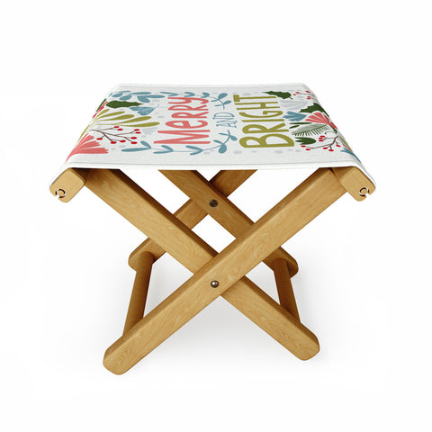 Bigdreamplanners Merry and bright I Folding Stool