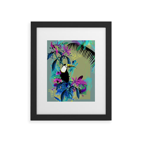 Biljana Kroll Rainforest Rhapsody Framed Art Print